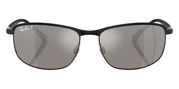 Black on Black / Mirrored Silver Polarized / 60-16-140