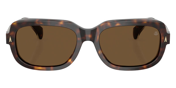 Shiny Dark Havana / Brown Solid / 55-18-145