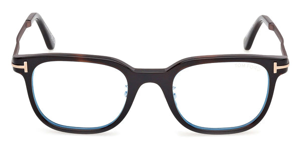 Shiny Rose Gold/Dark Havana / Blue Filter / 52-22-145