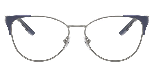 Shiny Gunmetal/Matte Violet/Top Blue on Opaline Blue / 55-15-140