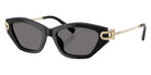 TIFFANY TF4231U 800181 53 - Black/Pale Gold / Dark Gray Polarized