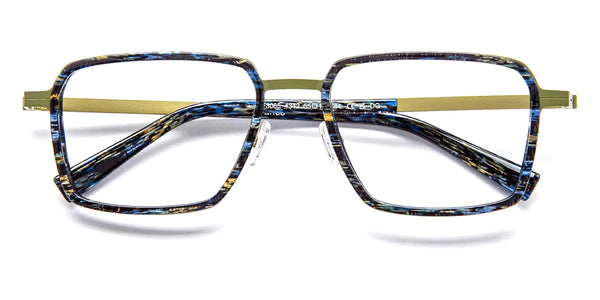 Demi Blue/Khaki/Green / 55-18-144