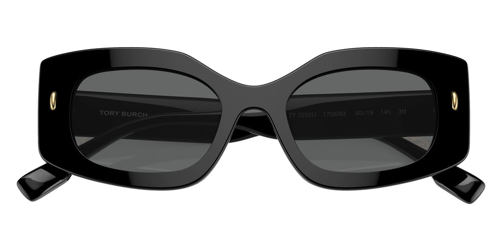 Tory Burch TY7202U 170973 50 - Black / Dark Gray