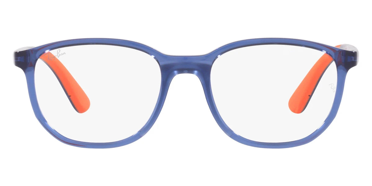 Ray-Ban RY1619 3775 49 - Transparent Blue on Rubber Orange