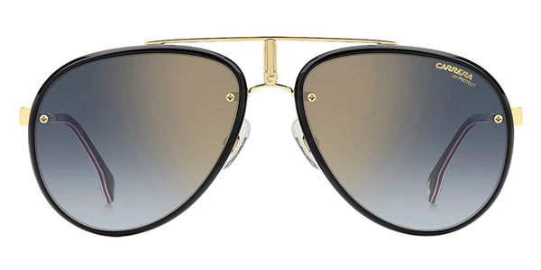 Gold Red / Blue Shaded Gold Mirrored / 58-17-145