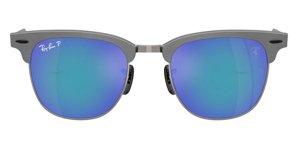 Brushed Gray on Gunmetal/Brushed Gray / Polarized Gray Mirrored Blue / 51-21-140