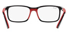 Ray-Ban RY1621 3928 47 - Black on Red