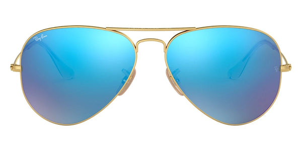 Matte Arista / Gray Mirrored Blue / 55-14-135