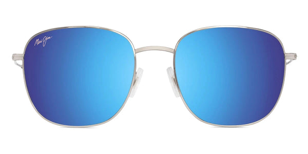 Shiny Silver with Black / Blue Hawaii / 55-19-150