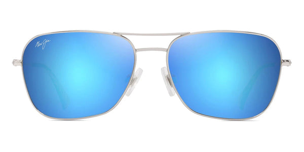 Shiny Silver with Blue and Green / Blue Hawaii / 58-16-145