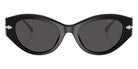 RALPH LAUREN RL8227U 500187 52 - Black/Shiny Silver / Dark Gray