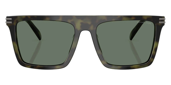 Olive Tortoise / Green Solid / 55-18-145