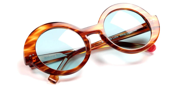 Shiny Blonde Veined Tortoise / 51-25-145