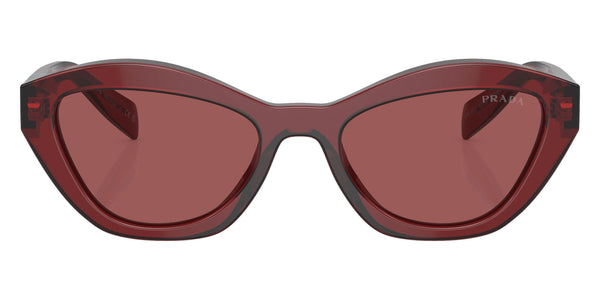 Red Transparent/Red / Dark Violet / 52-19-140