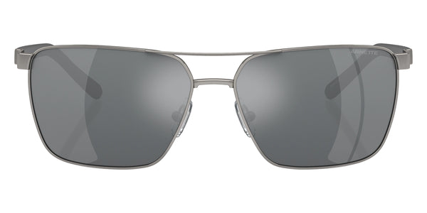 Gunmetal/Matte Medium Gray / Light Gray Mirrored Black / 61-15-140