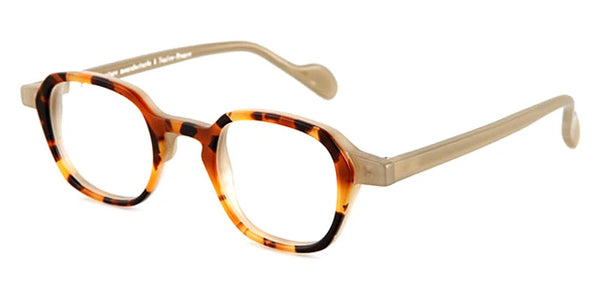 Brown Tortoiseshell/Translucent Beige Gray / 43-24