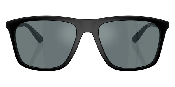 Matte Black/Aluminium / Gray Mirrored Black / 57-18-145