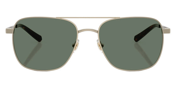 Matte Gold / Dark Green Solid / 57-18-145