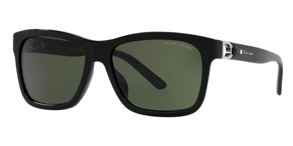 RALPH LAUREN RL8203QU 500171 57 - Shiny Black / Dark Green