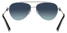TIFFANY TF3101B 60014U 59 - Silver / Azure Gradient Dark Blue Polarized
