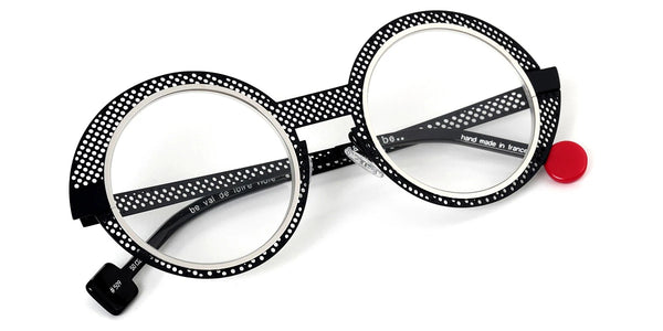 Satin Midnight Blue Perforated/Polished Palladium / 50-23-145