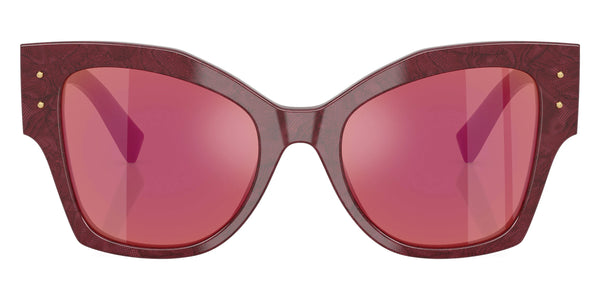 Bordeaux Lace / Dark Violet Mirrored Red / 53-20-140