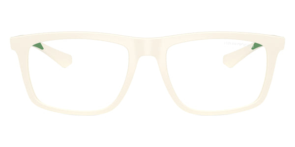 Matte White/Green Rubber / Clear / 53-18-145