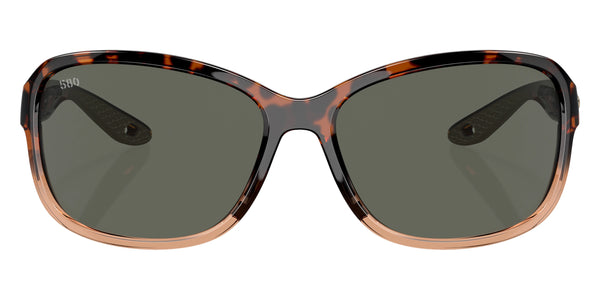 Shiny Tortoise Fade / Gray Polarized / 58-15-123