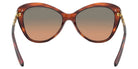 RALPH LAUREN RL8184 500718 56 - Shiny Striped Havana / Gray Gradient Orange