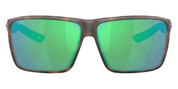 Matte Tortoise / Green Mirrored Polarized / 64-11-134