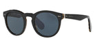 RALPH LAUREN RL8146P 5613R5 49 - Shiny Black on Spotty Havana / Gray/Blue