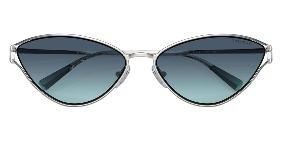 TIFFANY TF3095 60019S 61 - Silver / Azure Gradient Blue