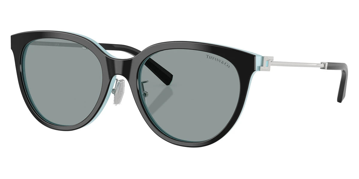 TIFFANY TF4243D 8055/1 55 - Black on TIFFANY Blue/Silver / Dark Gray