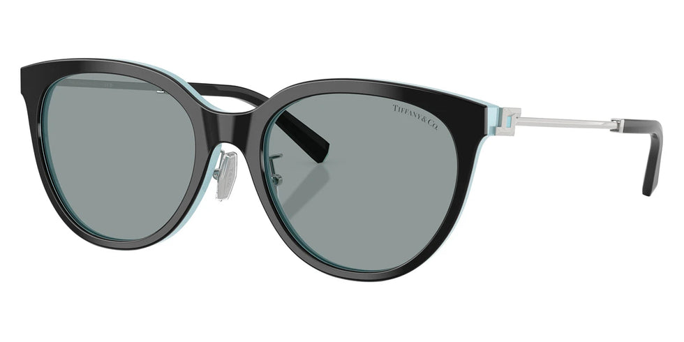 TIFFANY TF4243D 8055/1 55 - Black on TIFFANY Blue/Silver / Dark Gray