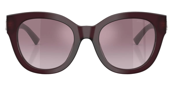 Opaline Prune / Gradient Violet Mirrored Silver / 51-20-140