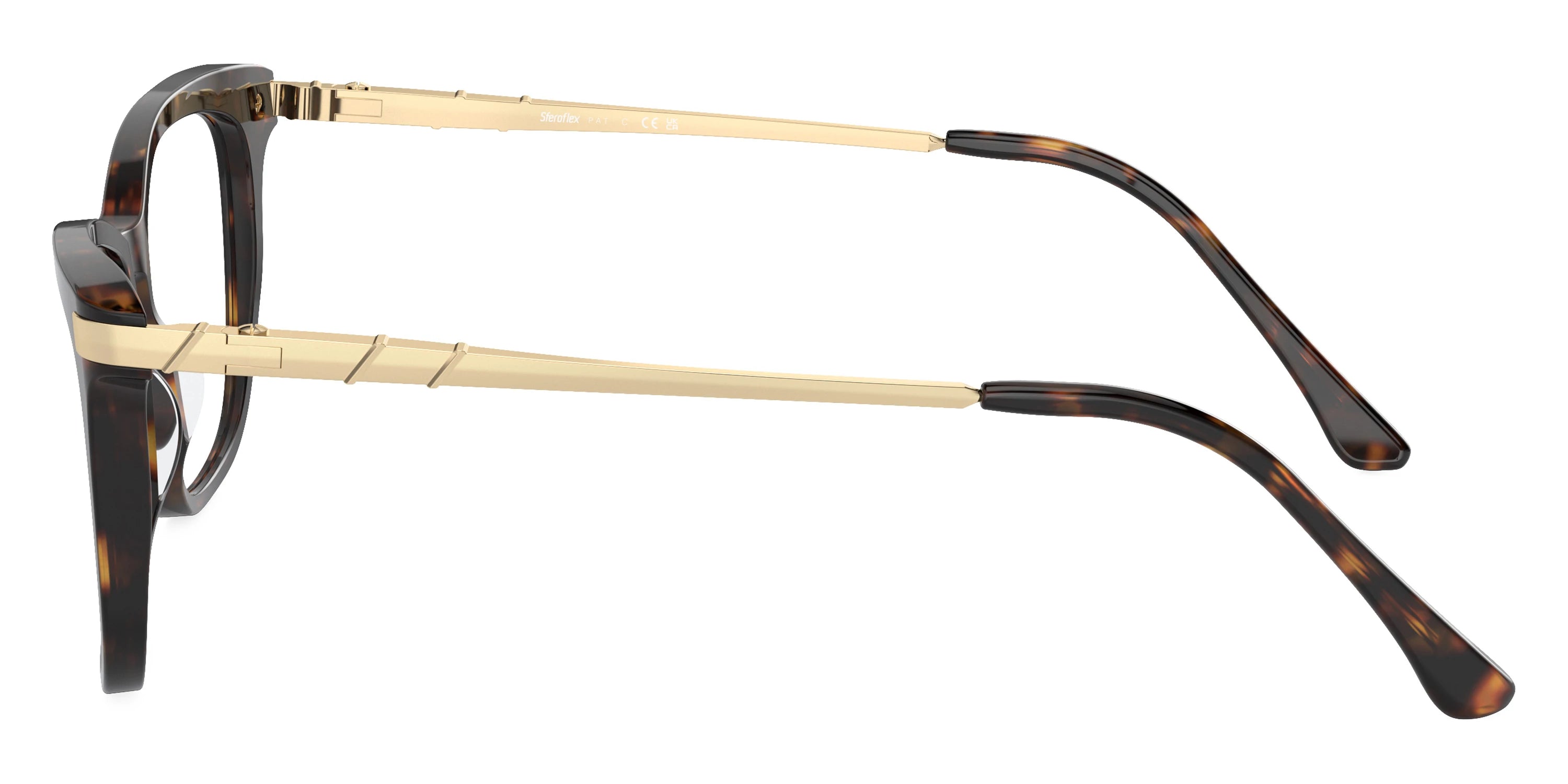 Sferoflex SF1578 C543 53 - Shiny Havana/Shiny Pale Gold