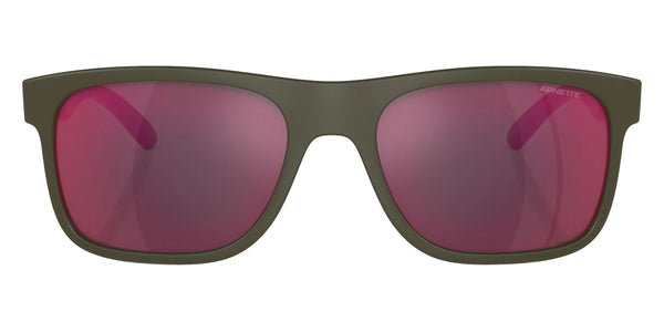 Military Camouflage Pattern / Gray Mirrored Orange/Yellow / 56-18-140