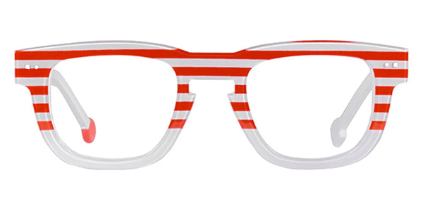 Shiny Red Fat Stripes/Shiny White / 47-23-145