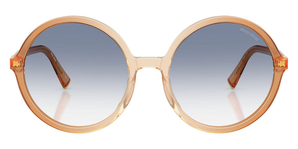 Brown Gradient Brandy / Clear Gradient Light Blue / 59-20-140