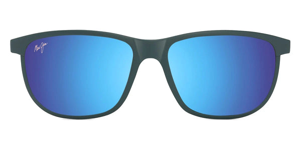 Matte Dark Military Green / Blue Hawaii / 58-16-145