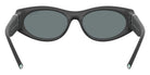 TIFFANY TF4222U 84136G 55 - Black Rubberized / Gray Mirrored Black