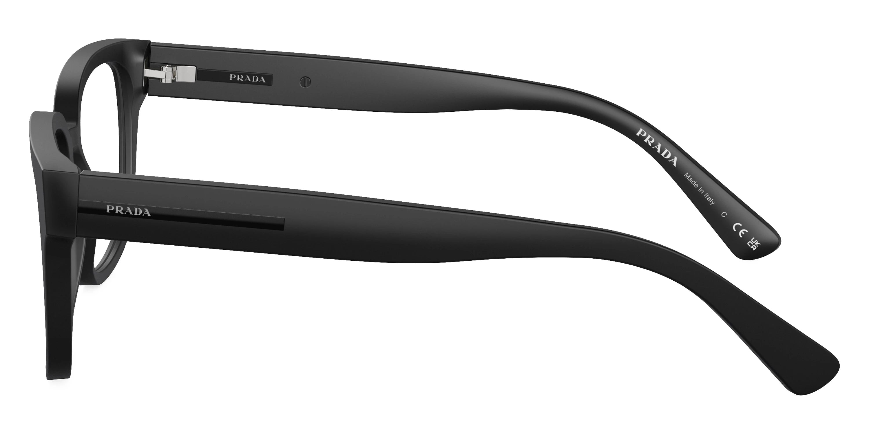 Prada PR A09V 12P1O1 54 - Matte Black