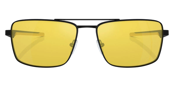 Matte Black / Mirrored Yellow / 60-17-145