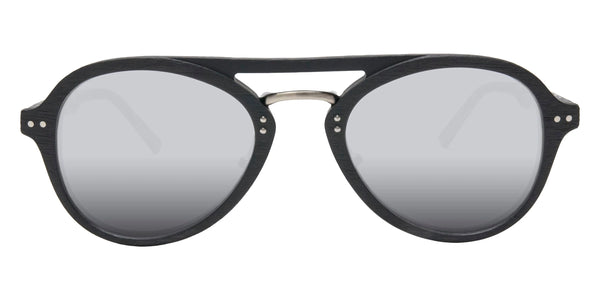 Matte Black/Gray / Silver Mirrored Polarized / 50-20-145