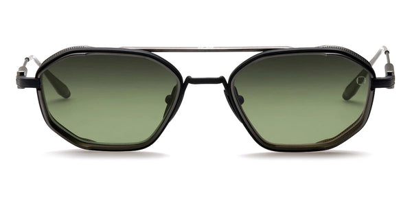 Matte Black/Black Rhodium / Dark Gray to Olive / 51-19-140