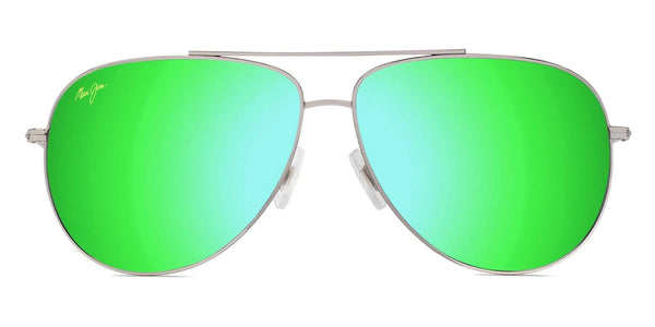 Shiny Silver with Blue and Green / MAUI Green® / 62-12-145