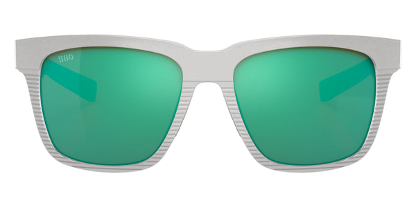 Light Gray/Net Light Gray / Green Mirrored Polarized / 55-17-140