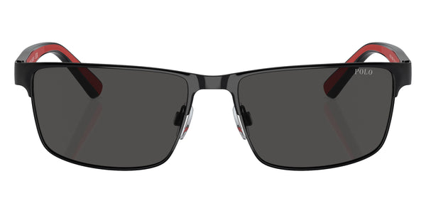 Shiny Black and Red Rubber / Dark Gray / 57-17-145