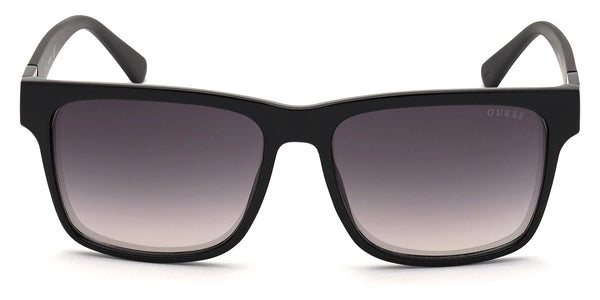 Shiny Black / Green Mirrored / 58-16-145