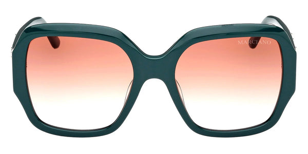 Shiny Dark Green / Gradient Brown / 56-19-140